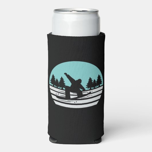 Snowboarden Retro (Seltzer Voorkant)