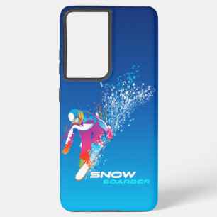 Snowboarden Samsung Galaxy Hoesje