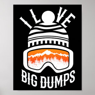 snowboarden skiën snowboard grappige snowboarder poster
