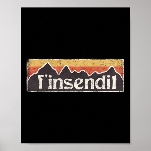 Snowboarden Skiën Stuur het Finsendit Funny T Shir Poster (Voorkant)