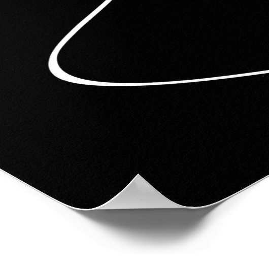 Snowboarden Slopes - Snowboard Poster (Hoek)