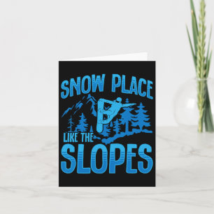 Snowboarden Sneeuwplank Sneeuwplaats als de pistes Kaart