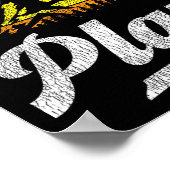 Snowboarden Snowboard Retirement  Retro Mijn Ret Poster (Hoek)