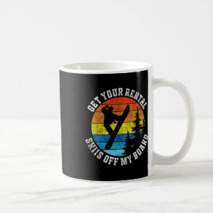 Snowboarden Snowboard Retro Krijg Uw Huur Koffiemok