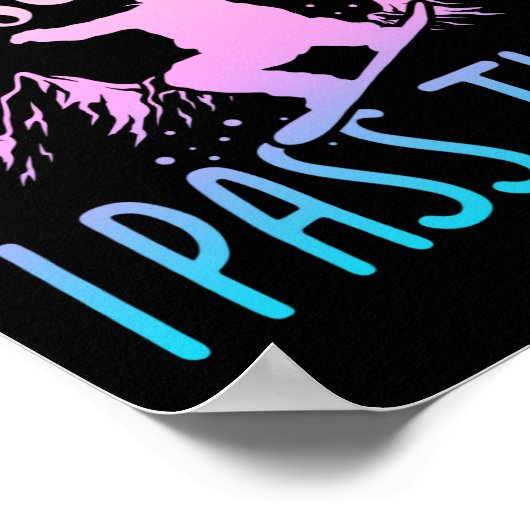 Snowboarden Sommige Meisjes Chase Boys I P T Poster (Hoek)