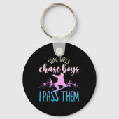 Snowboarden Sommige Meisjes Chase Boys I P T Sleutelhanger (Voorkant)
