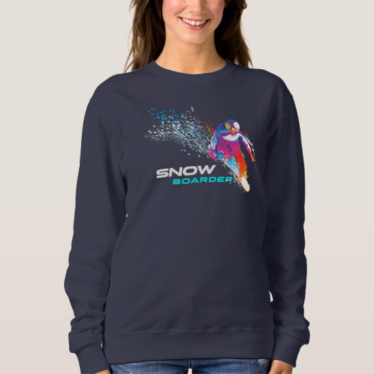 snowboarden | Sweatshirt voor dames (Voorkant)