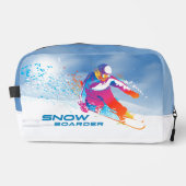 snowboarden | toilettasje (Voorkant)