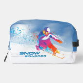 snowboarden | toilettasje (Achterkant)