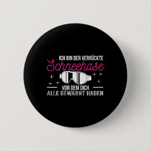 Snowboarden Winter Sports Apres Ski Snowboard Gif Ronde Button 5,7 Cm