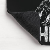 Snowboarden zei ze dat ik wat moest fluisteren muismat (Hoek)