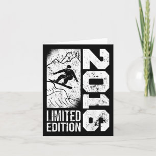 Snowboarder  2016 Verjaardag Snowboarden Sno Kaart
