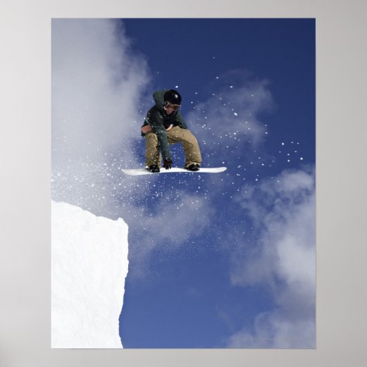 Snowboarder 2 poster (Voorkant)