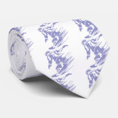 Snowboarder Aangepaste Stropdas (Opgerold)