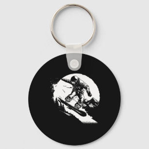 Snowboarder Alpine Snowboarden 1 Sleutelhanger