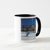 Snowboarder free riding mok (Voorkant rechts)