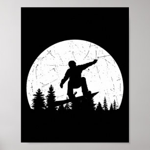 Snowboarder Gratis Stijl Snowboard Extra Poster