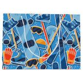 Snowboarder Groot Cadeauzakje (Achterkant)