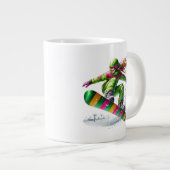 Snowboarder Jumbo  Extra Grote Beker (Voorkant rechts)