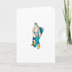 Snowboarder Kaart