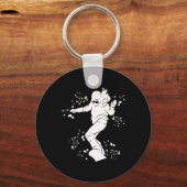 Snowboarder Kleurrijk Snowboard Snowboarden 23 Sleutelhanger (Voorkant)