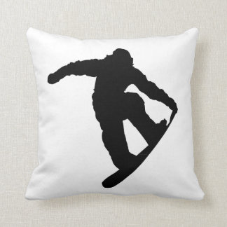 Snowboarder Kussen