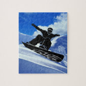 snowboarder legpuzzel (Verticaal)