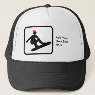 Snowboarder-Logo Trucker Pet