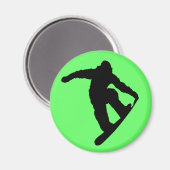 Snowboarder Magneet (Voorkant / Achterkant)