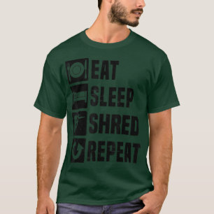 Snowboarder Mannen voor wintersport voor vrouwen T-shirt