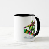 Snowboarder mok (Voorkant rechts)