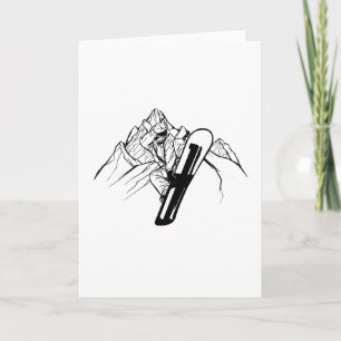 Snowboarder Mountain Adventure Kaart