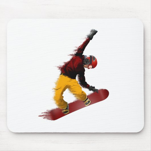 Snowboarder Muismat (Voorkant)
