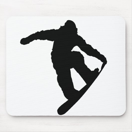 Snowboarder Muismat (Voorkant)