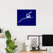 Snowboarder Poster (Bureau à domicile)