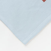 Snowboarder Scene - de Rockies Fleece Deken (Hoek)