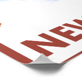 Snowboarder SceneNew Mexico Poster (Hoek)