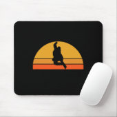 Snowboarder Snow Winter Sunset R Muismat (Met muis)