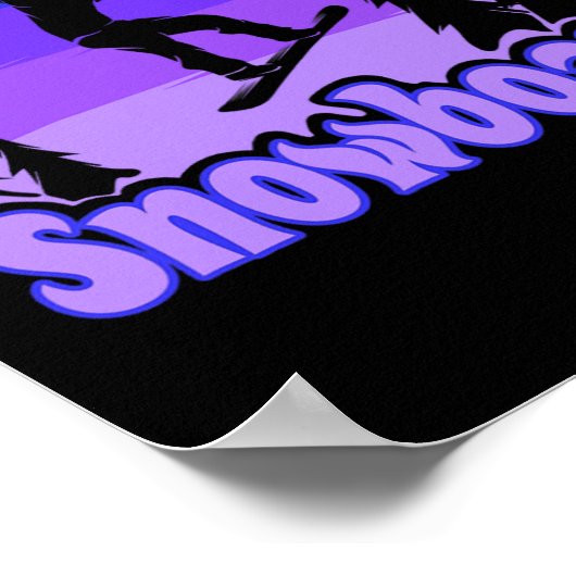 Snowboarder Snowboarder 1 Poster (Hoek)