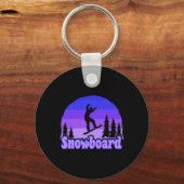 Snowboarder Snowboarder 1 Sleutelhanger (Voorkant)