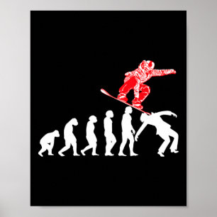 Snowboarder Snowboarding Snowboard Poster