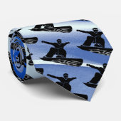 snowboarder stropdas (Opgerold)