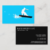 snowboarder visitekaartje (Voorkant / Achterkant)