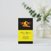 snowboarder visitekaartje (Staand voorkant)