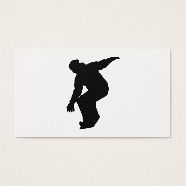 Snowboardeur Silhouette (Devant)
