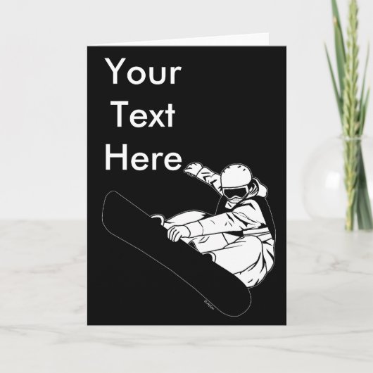 Snowboarding 3 kaart (Voorkant)