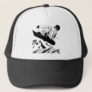 Snowboarding 5 trucker pet