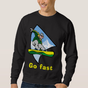 Snowboarding Basic Sweatshirt mannen T shirt