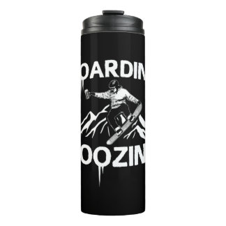 Snowboarding Boozing Thermosbeker