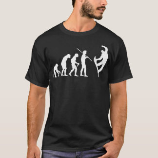 Snowboarding Evolution T Shirt for Men Women and K